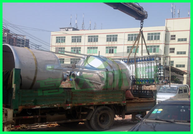 高濃度廢水處理設備裝車(chē)